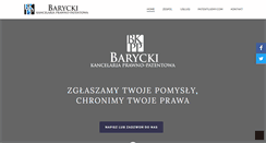Desktop Screenshot of barycki.com