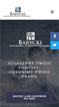 Mobile Screenshot of barycki.com
